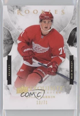 2015-16 Upper Deck Black Diamond Exquisite Rookies Spectrum /71 Dylan Larkin RC - Image 1 of 2