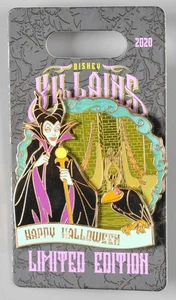 Disney Villians Happy Halloween 2020 Pin Limited Edition Maleficient und Diablo - Bild 1 von 2