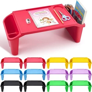 Roshtia 12 Pack Kids Lap Table Tray Portable Activity with Multi Colors - Afbeelding 1 van 6