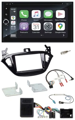 Blaupunkt 2DIN Bluetooth DAB USB DVD Lenkrad Autoradio für Opel Adam ab 2013 Cor - Bild 1 von 4