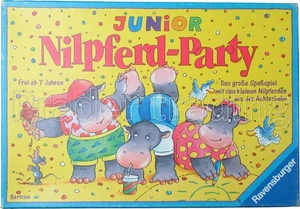 Junior Nilpferd-Party - Version im flachen Karton - akzeptabel inkl. Rechnung - Picture 1 of 4