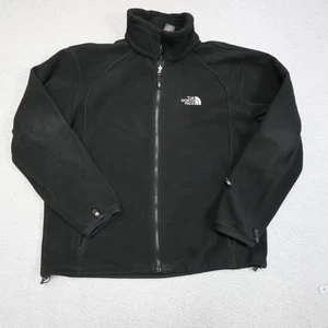 The North Face Jacke Herren XL schwarz Fleece Full Zip Taschen gesticktes Logo - Bild 1 von 16