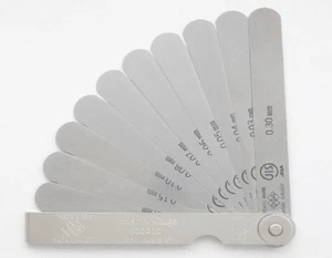 NAGAI  FEELER GAUGE JIS A TYPE (0.03-0.30)  100A10  MADE IN JAPAN - Picture 1 of 2