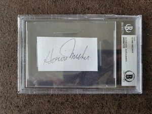 Howie Meeker cut autograph - Toronto Maple Leafs - Beckett Cert Autograph - Picture 1 of 3