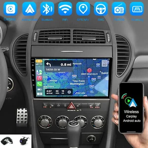 For Mercedes Benz SLK-Class 2004-2010 Android 13 Radio Apple CarPlay GPS Wifi - Bild 1 von 24