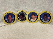 New York Yankees 1989 Cadaco All-Star Baseball Discs Set Babe Ruth Don Mattingly