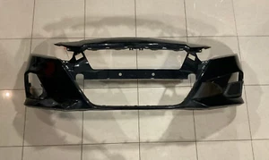 Front Bumper Cover Black Nissan Altima 2019 2020 2021 62022-6CA0H OEM - Picture 1 of 12