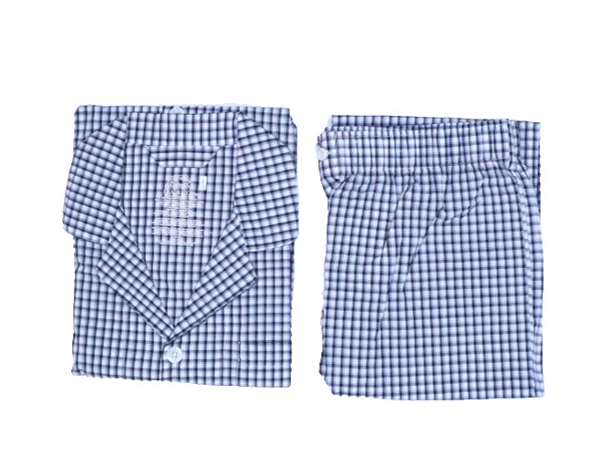 Mens Pajamas Set Fruit Of The Loom Men's Cotton Blend Pajama Set - Main Image