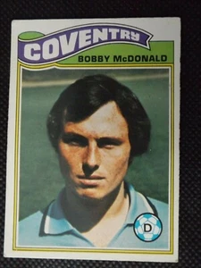 VINTAGE 1978 FOOTBALL CARDS-SINGLE CARD NO.151 "BOB McDONALD" -TOPPS INC.1978 - Picture 1 of 2