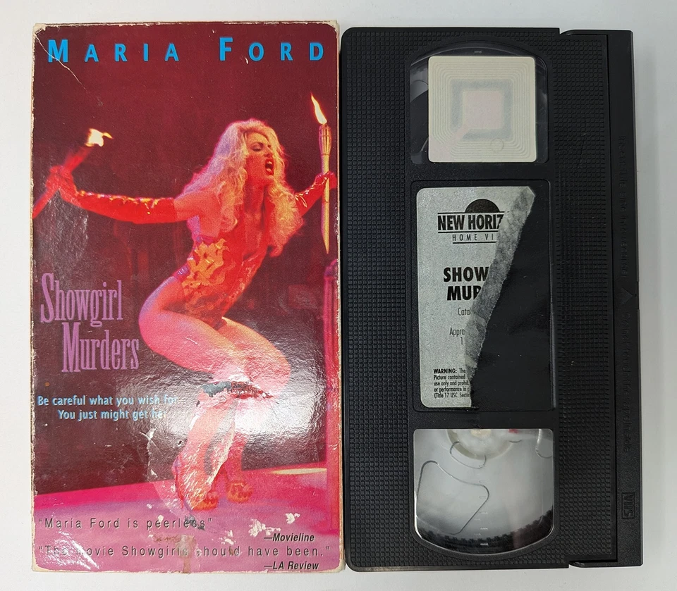 VHS: Showgirl Murders (1995): New Horizons: Maria Ford, Jeff Douglas Foto 1 de 1
