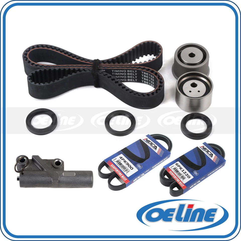 For Mitsubishi Diamante 3.5L Timing Belt kit Hydraulic Tensioner Serpentine belt - Image 1 of 4