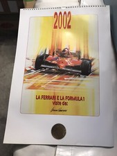 Calendario Ferrari 2002 By Giovanni Cremonini Limited Edition 5/100 Nuovo