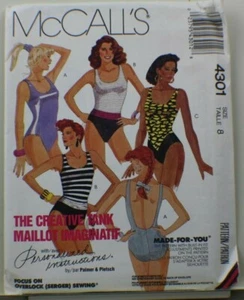 McCall's 4301 - Falta talla 8 Traje de baño - Imagen 1 de 2