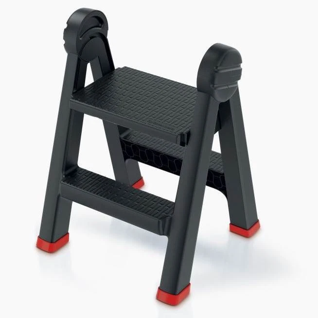 Trittleiter Klapptritt Hocker Klappleiterhocker 2 Stufen Werkstattausrüstung  - Bild 1 von 1