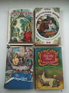 4 x The Saturday Book, John Hadfield - Numbers 17, 19, 22, 24 - Foto 1 di 11