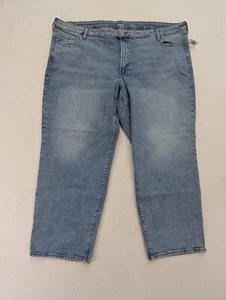 Old Navy Women's Jeans Plus Size 26 Low-Rise O.G. Loose Light Wash NEW - Picture 1 of 16