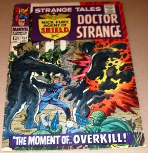 Strange Tales 151 1st Jim Steranko Marvel 1966 Nick Fury Agent SHIELD Dr Strange - Picture 1 of 2