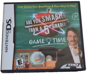THX Are You Smarter Than a 5th Grader? Game Time Nintendo DS Game 2009 - Picture 1 of 5