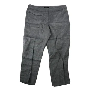 Talbots Signature Size 12 Linen Blend Women Pants 25 Inseam Zip Fly Ladies 26-30 - Picture 1 of 8