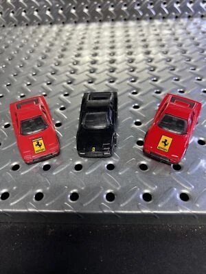 1986 MATCHBOX FERRARI TESTAROSSA RED DIE CAST MACAU Lot Of 3 Mint - Image 1 of 4