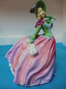 Royal Doulton Bone China - HN1911 - Herbstbrisen Figur - 71⁄4 Zoll - Bild 1 von 5