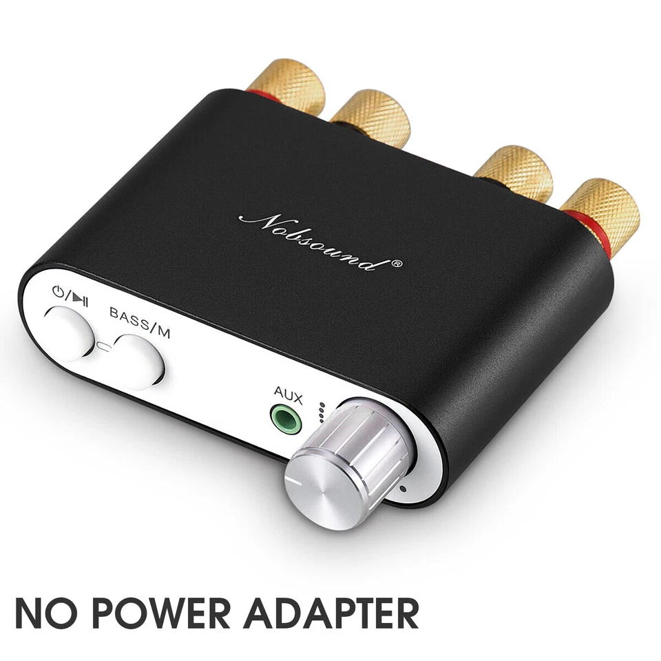 Nobsound Bluetooth Mini Digital Power Amplifier Stereo Audio Amp NO POWER SUPPLY - Image 1 of 4