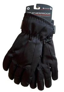 The Glove Source Weatherproof Gloves Sz M Soft Shell Black Sensatec Touch Screen - Picture 1 of 9