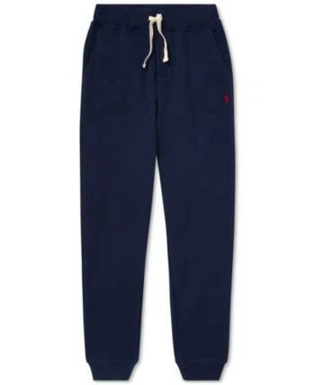 Polo Ralph Lauren Boys'navy Fleece Jogger Pants XL 18-20 Rl-210