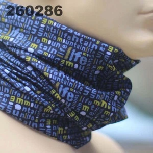 Unisex Multipurpose Neck Gaiter Face Scarf Sun Shield Windproof Headwea 286 - Picture 1 of 16