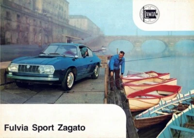 Catalogue brochure Lancia Fulvia Sport Zagato 10/1966 France Foto 1 de 2