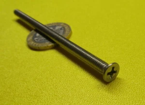 18-8 Stainless Flat Head Phillips Machine Screw 8-32 x 3.50" Length, 30 pcs - Bild 1 von 8
