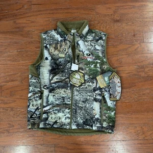 Chaleco Mossy Oak Nuevo con Etiquetas Forrado de Piel de Sherpa EHG TALLA GRANDE - Imagen 1 de 10