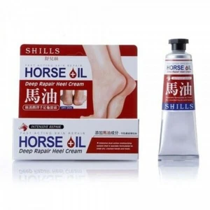 SHILLS Horse Oil Deep Repair Heel Cream (Hands & Feet Moisture) 50ml 舒兒絲馬油手足龜裂霜 - Picture 1 of 9
