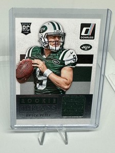 2015 Donruss Rookie Threads Bryce Petty #DRT-BYP - New York Jets