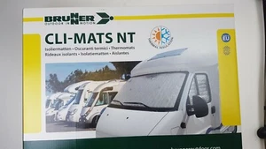FIAT DUCATO 2006-2014 BRUNNER CLI-MATS PANTALLAS TÉRMICAS INTERNAS PANTALLA PLATEADA - Imagen 1 de 10