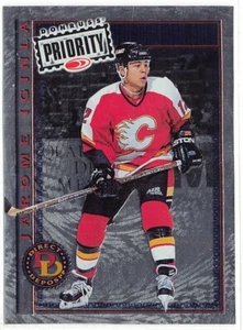 1997-98 Donruss Priority Direct Deposit #9 Jarome Iginla /3000 - Picture 1 of 2