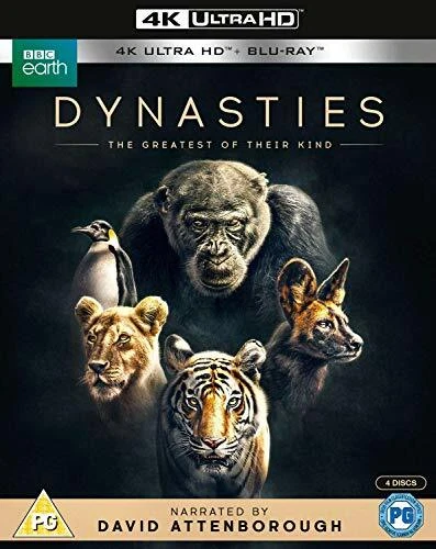 Dynasties [4K] [Blu-ray] [2018] [DVD][Region 2] - Image 1 of 1
