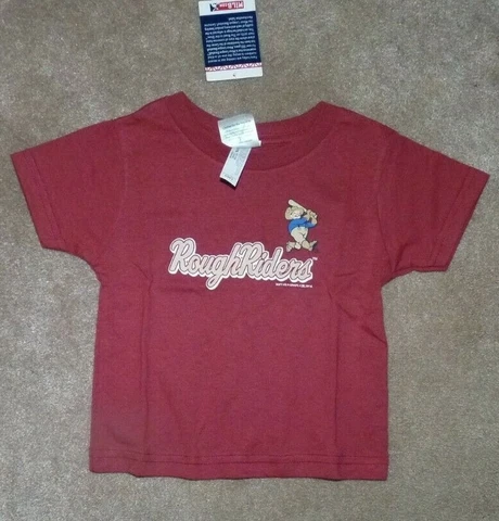 NEW MiLB Frisco Rough Riders Baseball T Shirt 2T Toddler - Soft As A Grape - NWT Cover