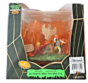 Lemax Spooky Town "Be Careful What You Wish For" Table Accent Halloween Figurine - Picture 1 of 10