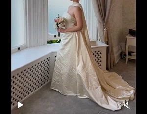 Sassi Holford Ivory Wedding Dress Pure Silk Made in England UK 10 - Picture 1 of 11