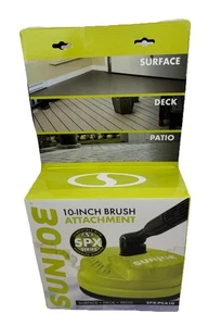 SunJoe 10 Inch Pressure Washer Brush Attachment SPX-PCA10 New Open Box - Picture 1 of 8