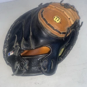 Guante de receptor de béisbol Wilson PRO ECCO de cuero completo A0500 PCM 32” PRO 500 DIESTRO - Imagen 1 de 4