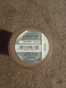Loreal True Match Mineral powder Makeup Foundation Sealed C6-7 421 Soft Sable. - Picture 1 of 7