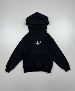 Balenciaga Paris Kids Embroidered Logo Hoodie Size 8y - Picture 1 of 17