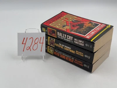 William R. Forstechen, The Lost Regiments Series - #1, 4 6 ROC PB 1st Ed 1990s - Image 1 of 4