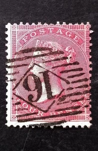 Queen Victoria GB 4d SG.66 gebraucht gut zentriert guter Perf. Sehr guter Zustand - Bild 1 von 3