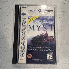 Myst - Sega Saturn - Complete (CIB) - Disc, Case, Manual