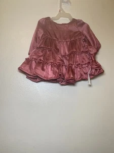GAP Infant Girl's  Satin Dress With Bloomers & Headband Size:0-3 Months NWT - Picture 1 of 4