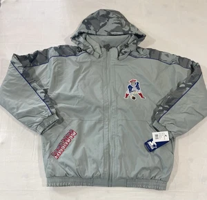 Chaqueta con Capucha Starter New England Patriots Vintage Logotipos Para Hombre Lg. NUEVO CON ETIQUETAS $200 - Imagen 1 de 12
