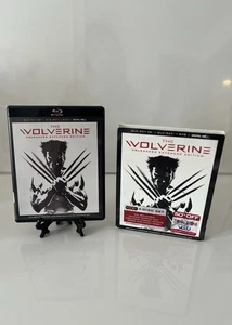 The Wolverine 3D (Blu-ray/DVD, 2013, 4-Disc)  w/slipcover Black Case Very Good - Picture 1 of 6